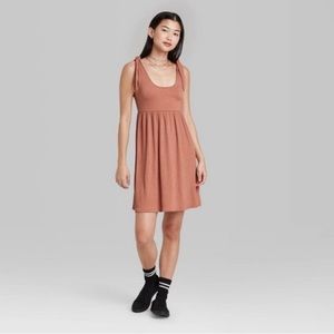 Wild Fable Sleeveless Tie Strap Babydoll Dress